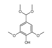 4-(dimethoxymethyl)-2,6-dimethoxyphenol结构式