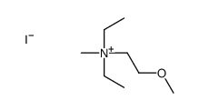 diethyl-(2-methoxyethyl)-methylazanium,iodide结构式