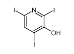 3-hydroxy-2,4,6-triiodopyridine Structure