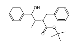 tert-butyl benzyl(1-hydroxy-1-phenylpropan-2-yl)carbamate结构式