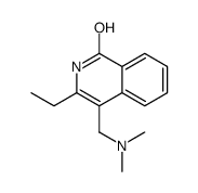 1(2H)-Isoquinolinone,4-[(dimethylamino)methyl]-3-ethyl-(9CI) structure