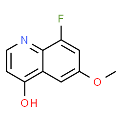 4(1H)-Quinolinone,8-fluoro-6-methoxy-(9CI) structure