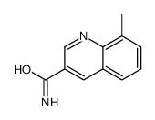 8-methylquinoline-3-carboxamide Structure