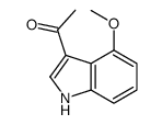 1-(4-methoxy-1H-indol-3-yl)ethanone结构式