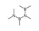 N-[dimethylamino(methyl)boranyl]-N-dimethylboranylmethanamine Structure