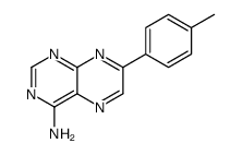 7-(4-methylphenyl)pteridin-4-amine结构式