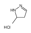 5-METHYL-4,5-DIHYDRO-1H-PYRAZOLE HYDROCHLORIDE Structure