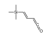 4-trimethylsilylbuta-1,3-dien-1-one Structure