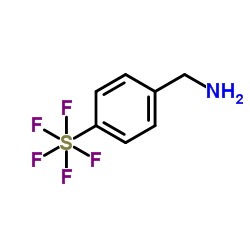 4-(Pentafluorosulfur)benzylamine Structure