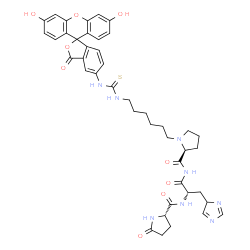 fluorescein-thyrotropin-releasing hormone structure