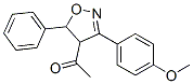 1-[4,5-Dihydro-3-(4-methoxyphenyl)-5-phenylisoxazol-4-yl]ethanone picture