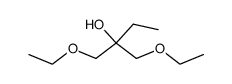 1-ethoxy-2-ethoxymethyl-butan-2-ol结构式