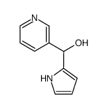 pyridin-3-yl(1H-pyrrol-2-yl)methanol结构式