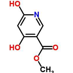 Methyl 4,6-dihydroxynicotinate structure
