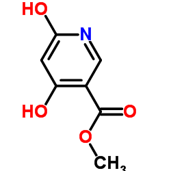 Methyl 4,6-dihydroxynicotinate Structure