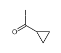 Cyclopropanecarbonyl iodide (9CI) Structure