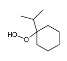 1-hydroperoxy-1-propan-2-ylcyclohexane Structure