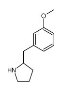 2-(m-Methoxybenzyl)pyrrolidine Structure
