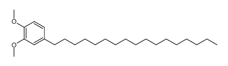 4-heptadecyl-1,2-dimethoxy-benzene Structure