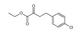 ethyl 4-(p-chlorophenyl)-2-ketobutanoate结构式