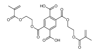 2,5-bis[2-(2-methylprop-2-enoyloxy)ethoxycarbonyl]terephthalic acid结构式