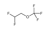 1,1-Difluoro-2-(trifluoromethoxy)ethane结构式