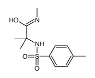 N,2-dimethyl-2-[(4-methylphenyl)sulfonylamino]propanamide Structure