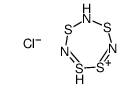 thiotrithiazyl chloride Structure