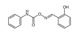 N-salicylidene-(phenylcarbamoyloxy)amine结构式
