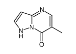 6-METHYLPYRAZOLO[1,5-A]PYRIMIDIN-7-OL structure