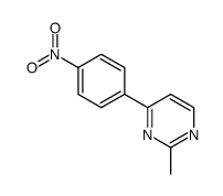 2-methyl-4-(4-nitrophenyl)pyrimidine结构式