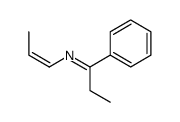 1-phenyl-N-prop-1-enylpropan-1-imine Structure