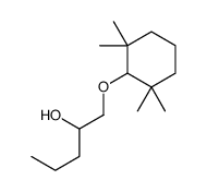 1-(2,2,6,6-tetramethylcyclohexyl)oxypentan-2-ol Structure