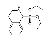 1-diethoxyphosphoryl-1,2,3,4-tetrahydroisoquinoline Structure