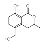 5-hydroxymethylmellein Structure