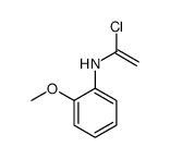 N-(1-chloroethenyl)-2-methoxyaniline结构式