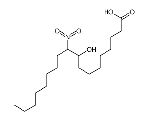9-hydroxy-10-nitrooctadecanoic acid Structure