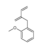 1-methoxy-2-(2-methylidenebut-3-enyl)benzene Structure