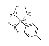 [(tmeda)Pd(Tol)CF3] Structure