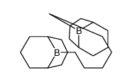 9-[6-(9-borabicyclo[3.3.1]nonan-9-yl)hexyl]-9-borabicyclo[3.3.1]nonane结构式