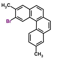 2-Bromo-3,10-dimethylbenzo[c]phenanthrene Structure