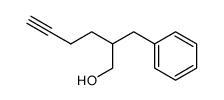 2-Benzyl-hex-5-yn-1-ol结构式