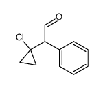 (chloro-1 cyclopropyl)-2 phenyl-2 ethanal结构式