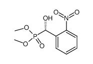dimethyl (S)-hydroxy-(2-nitrophenyl)methylphosphonate结构式
