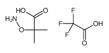 2-aminooxy-2-methylpropanoic acid,2,2,2-trifluoroacetic acid结构式