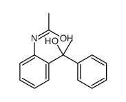 N-[2-(1-hydroxy-1-phenylethyl)phenyl]acetamide Structure