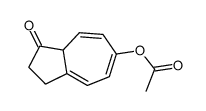 (3-oxo-2,3a-dihydro-1H-azulen-6-yl) acetate结构式