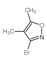 3-bromo-4,5-dimethyl-1,2-oxazole Structure