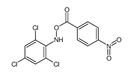 (2,4,6-trichloroanilino) 4-nitrobenzoate结构式