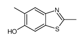 6-Benzothiazolol,2,5-dimethyl-(6CI,7CI)结构式